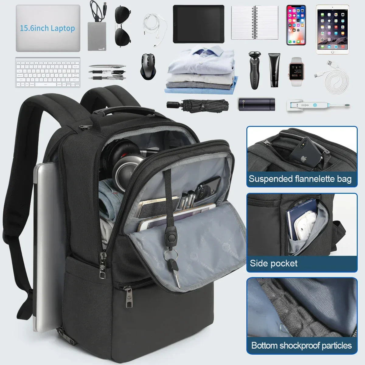 Business Laptop Bag with Lifetime Warranty